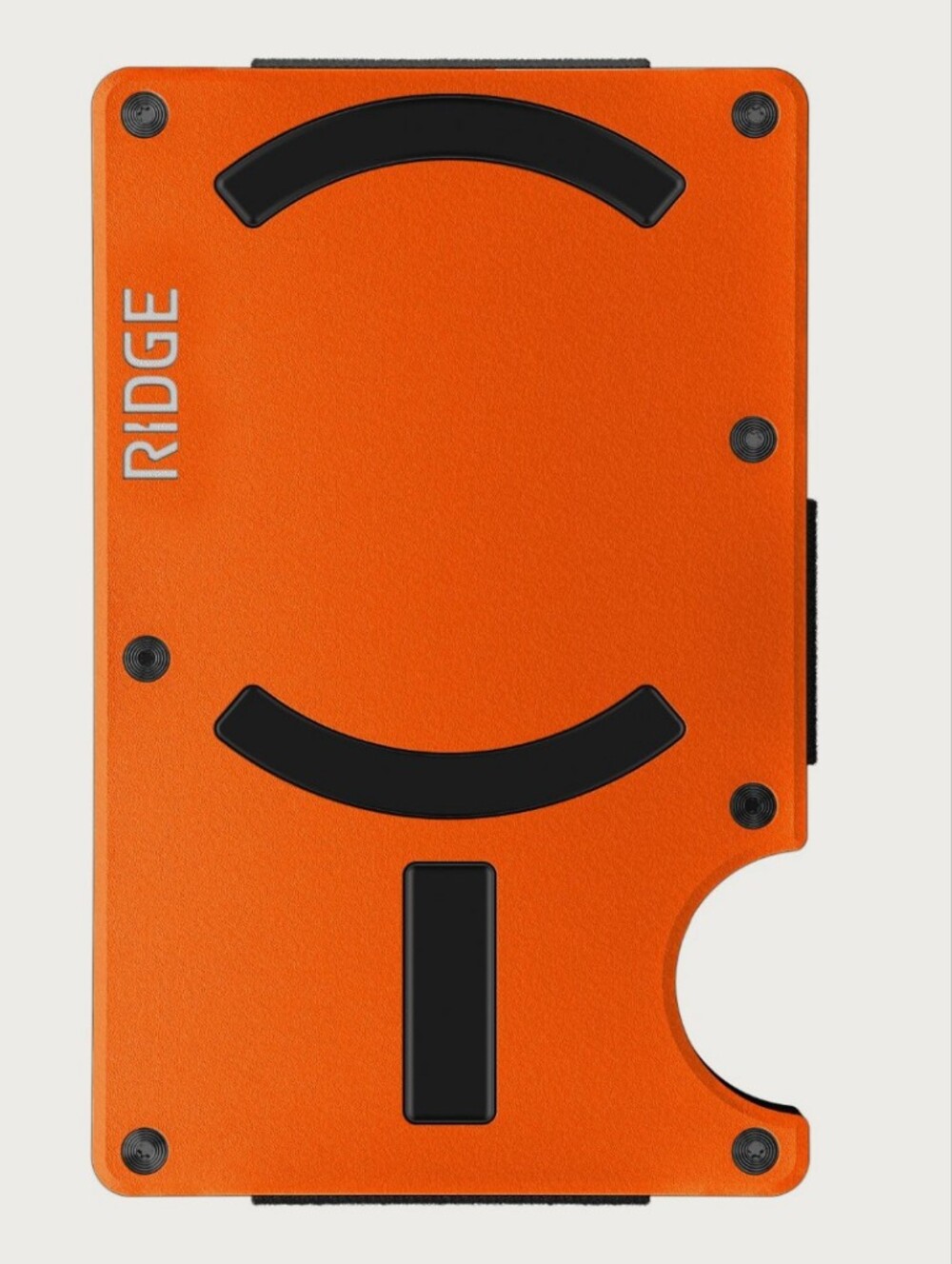 Ridge Magsafe RFID Basecamp Orange Wallet